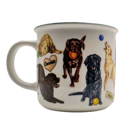 Mugg med hundmotiv - Labrador