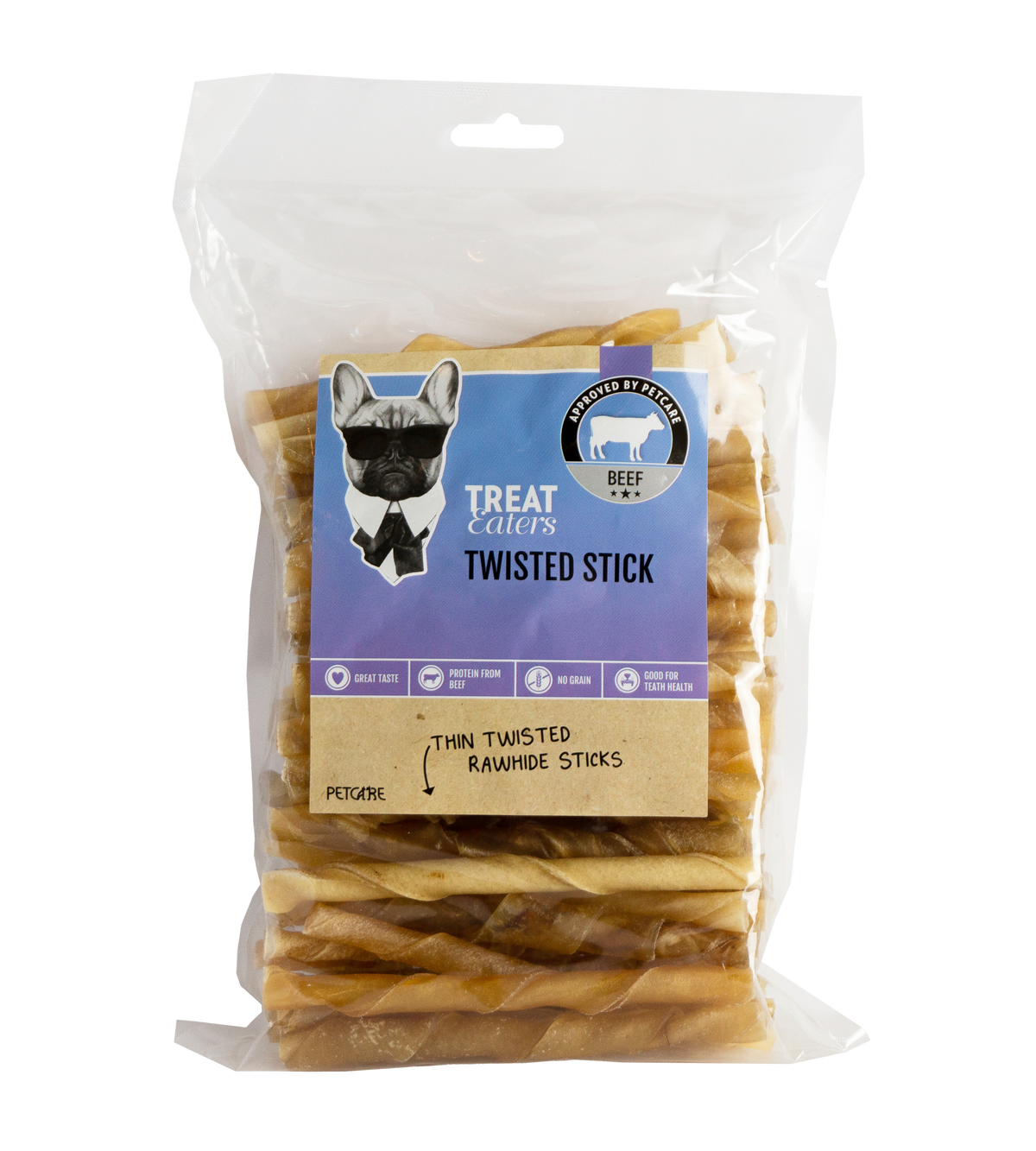 Treateaters - Twisted Stick Natural 8 mm tuggpinnar