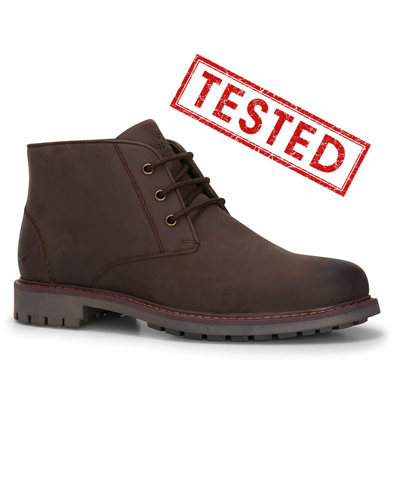 Hoggs of Fife - Clayton Chukka boots (vaxat läder)