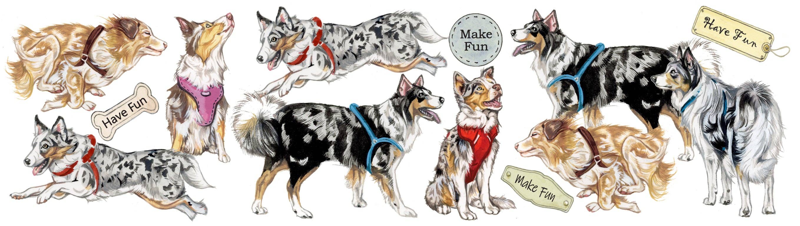 Mugg med hundmotiv - Australian Shepherd