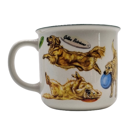 Mugg med hundmotiv - Golden retriever