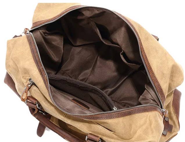 Bredford Chester - weekendbag i vaxad canvas