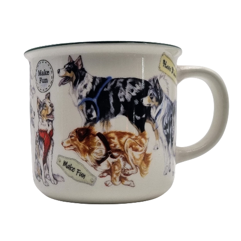 Mugg med hundmotiv - Australian Shepherd