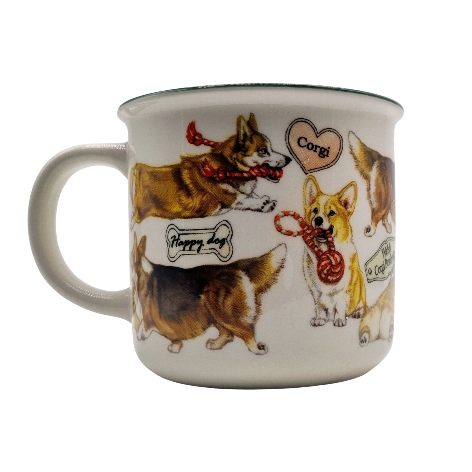 Mugg med hundmotiv - Welsh Corgi Pembroke