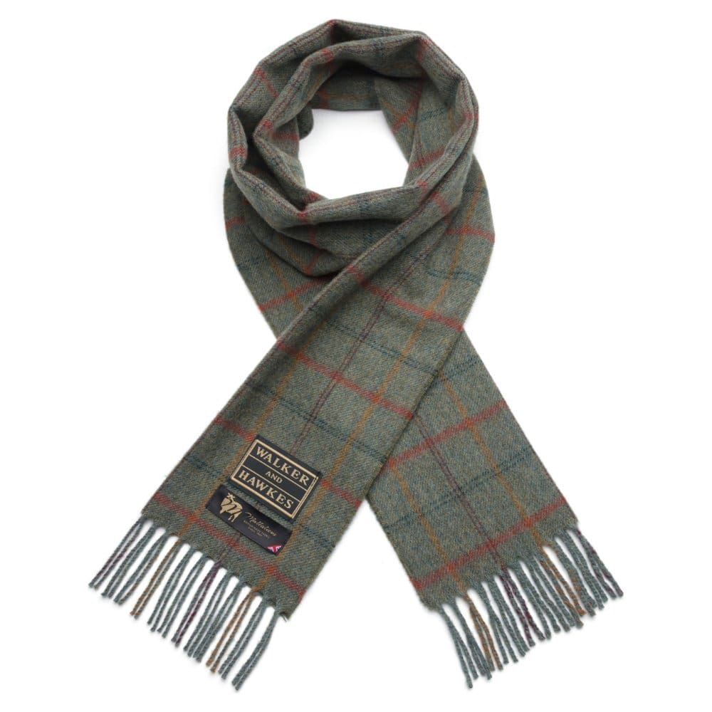 Walker & Hawkes Chaderton - halsduk i 100% lammull