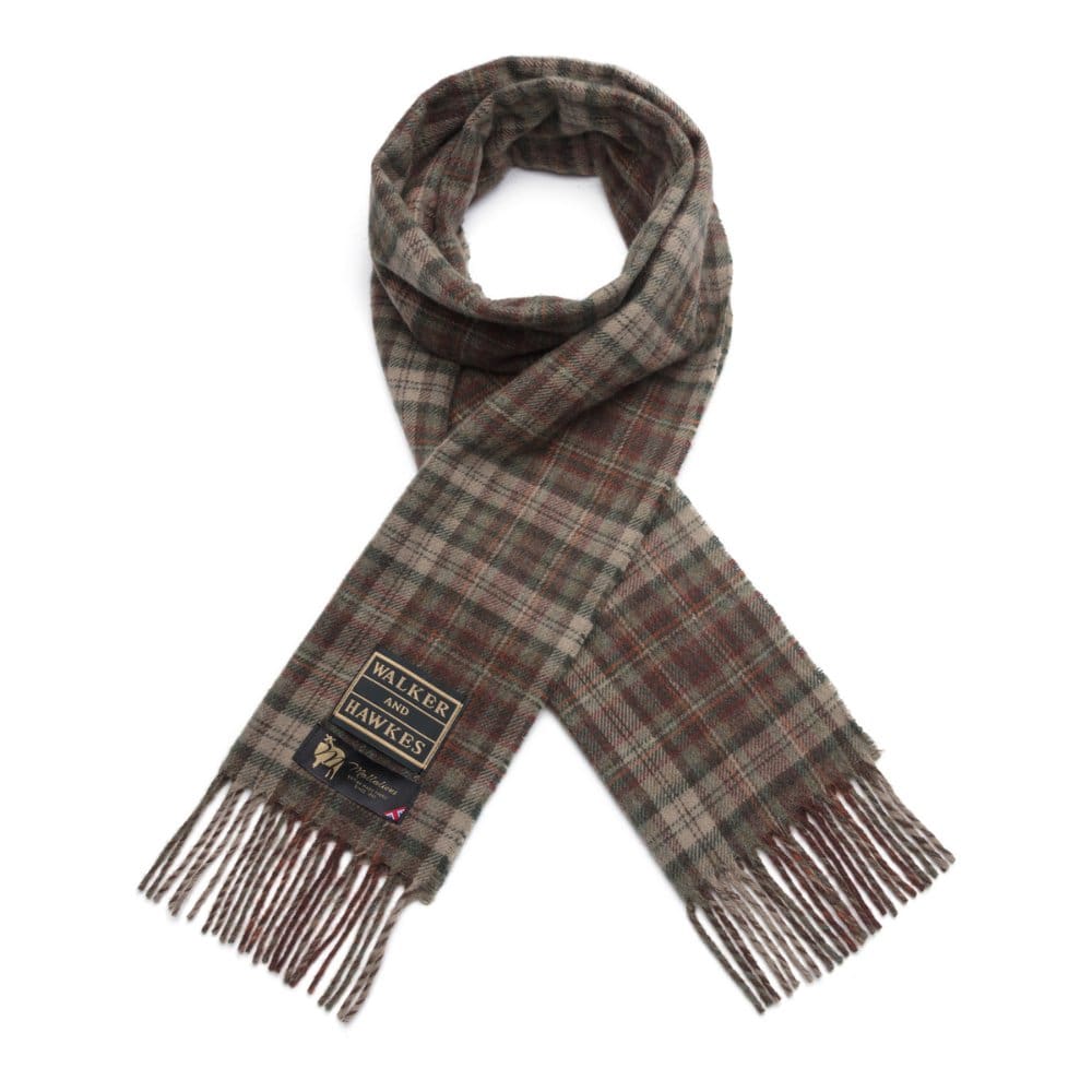 Walker & Hawkes Chaderton - halsduk i 100% lammull