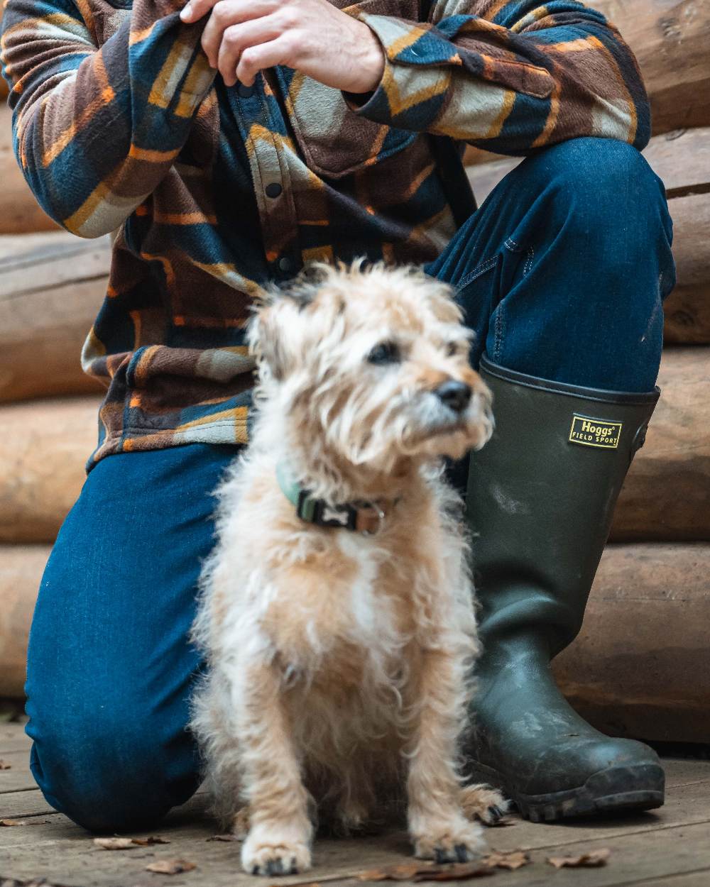 Hoggs Field Pro Thermal - fodrad gummistövel 100% naturgummi