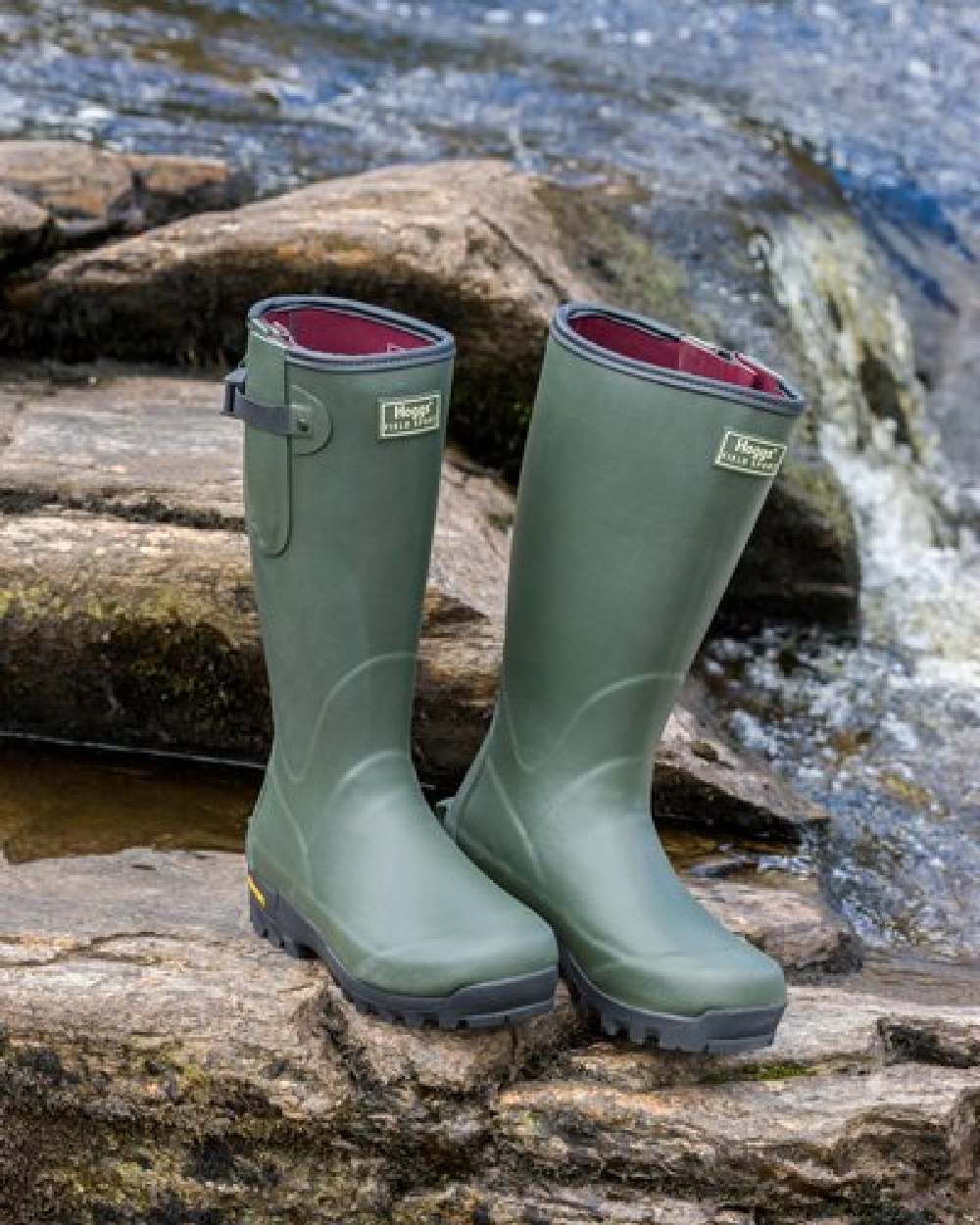 Hoggs Field Pro Thermal - fodrad gummistövel 100% naturgummi