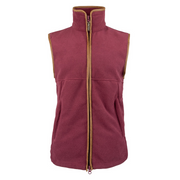 Jack Pyke Countryman Fleeceväst - burgundy