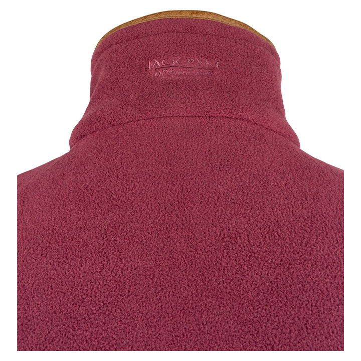 Jack Pyke Countryman Fleeceväst - burgundy