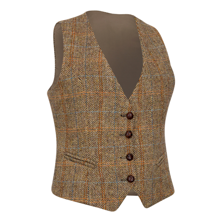 Walker and Hawkes – Harris Tweed Brayton damväst