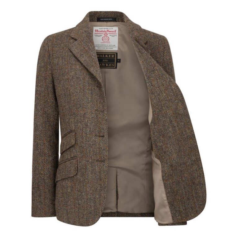Walker and Hawkes – Harris Tweed Featherstone damkavaj