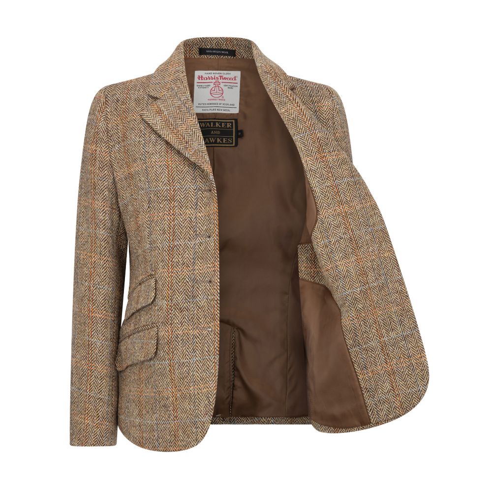 Walker and Hawkes – Harris Tweed Featherstone damkavaj