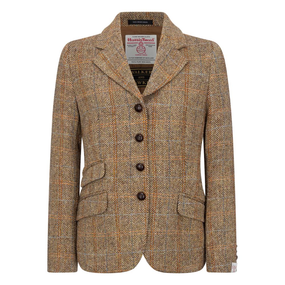 Walker and Hawkes – Harris Tweed Featherstone damkavaj