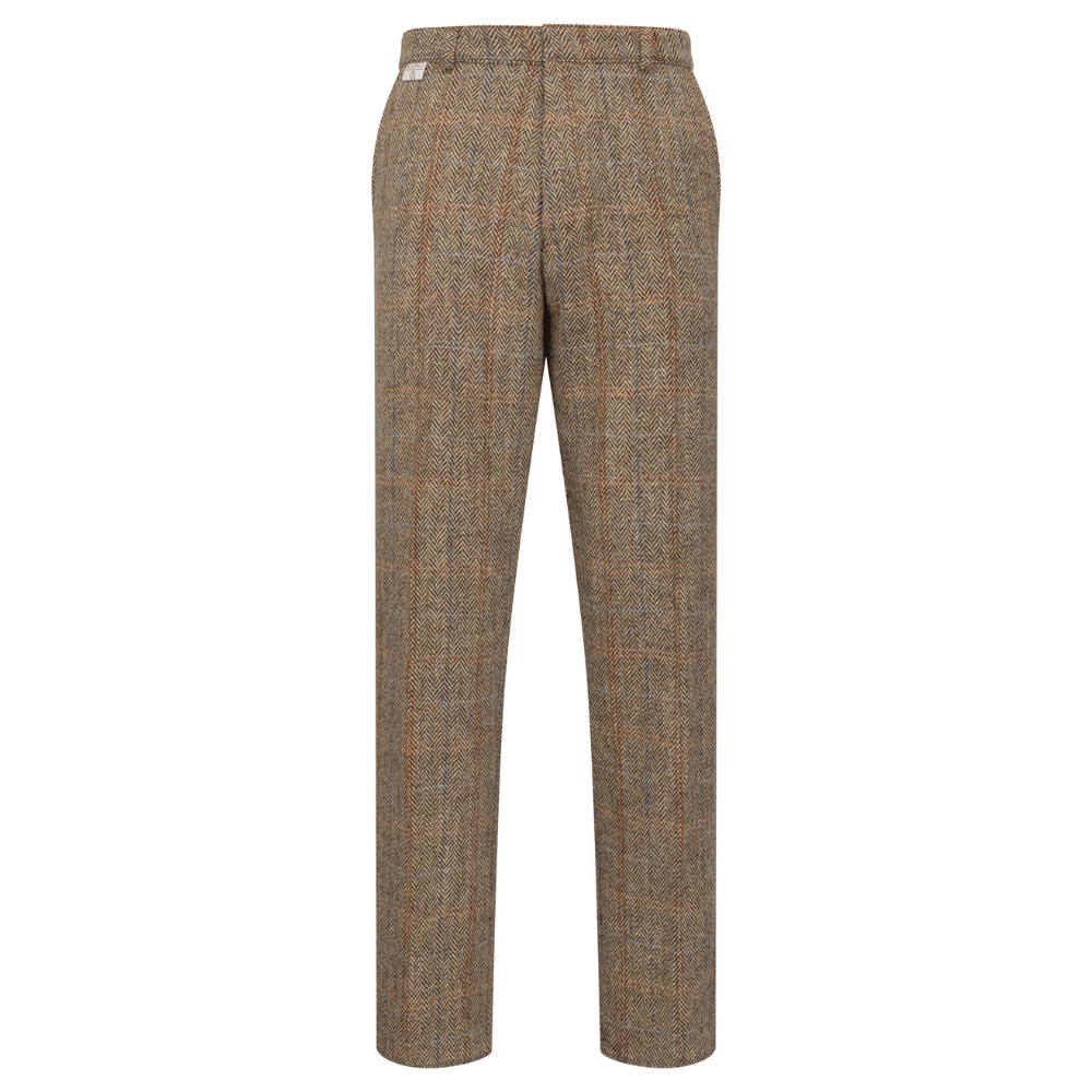 Walker & Hawkes Sandlow - byxa i Harris Tweed - White Sand