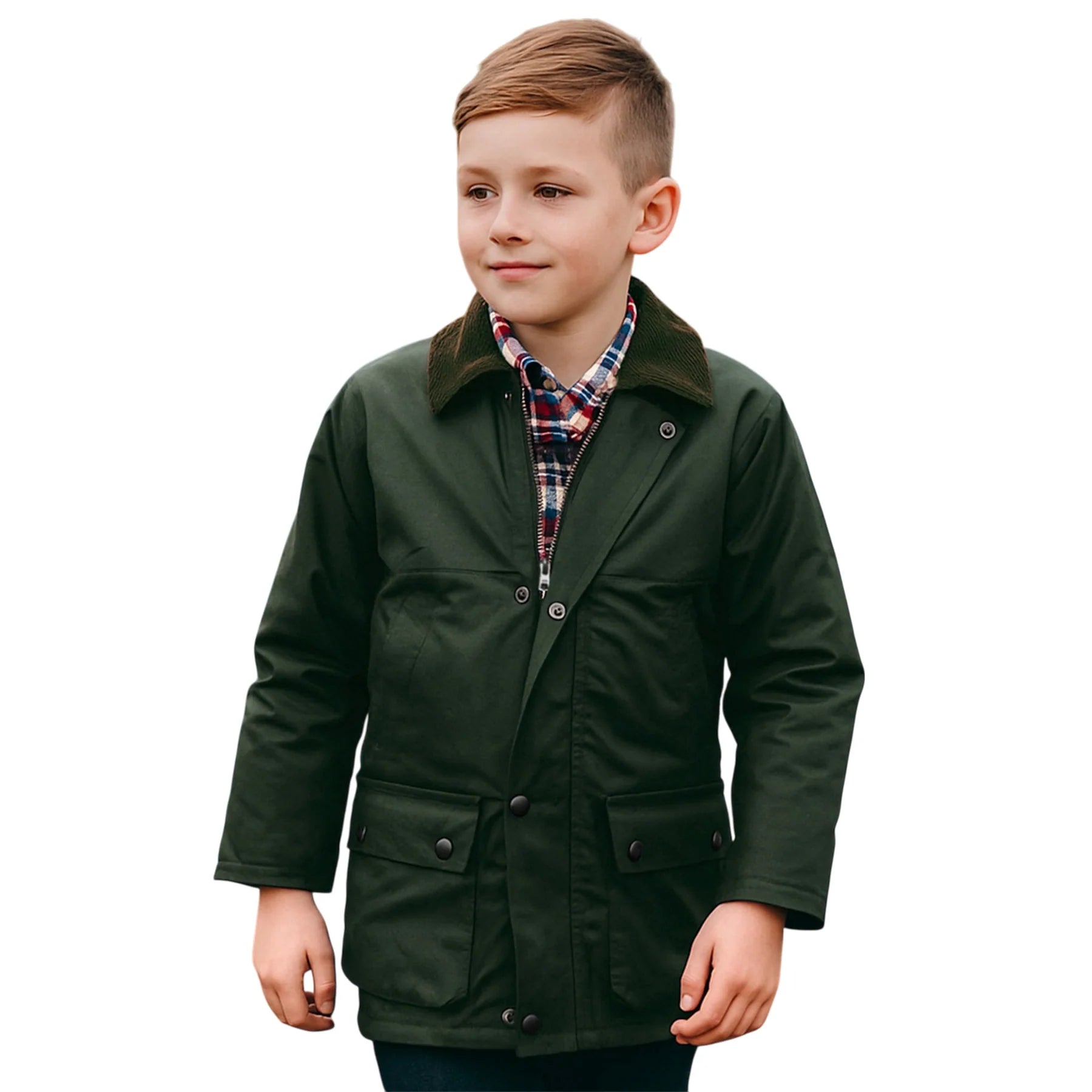 Junior - fodrad oljerock till barn