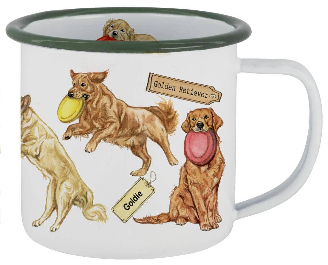 Mugg med hundmotiv - Golden retriever