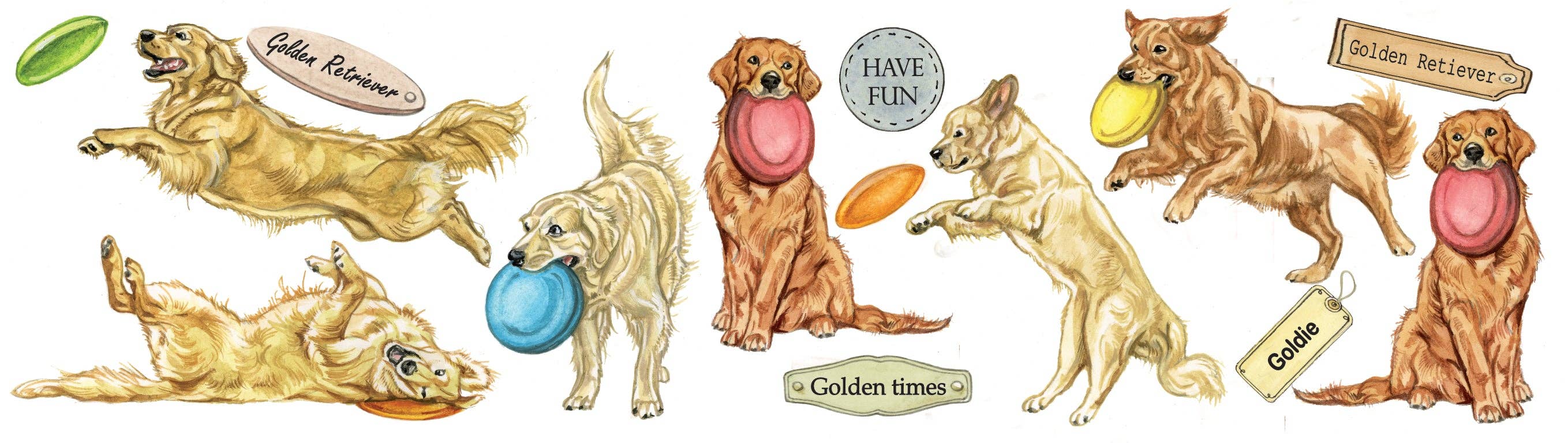 Mugg med hundmotiv - Golden retriever