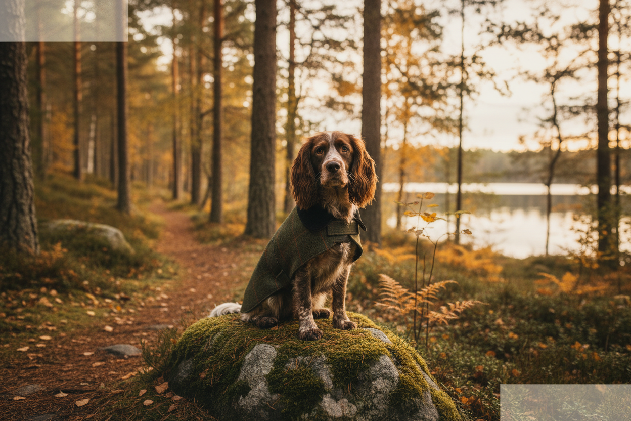 Walker & Hawkes - Alfie - Hundtäcke i tweed för små raser