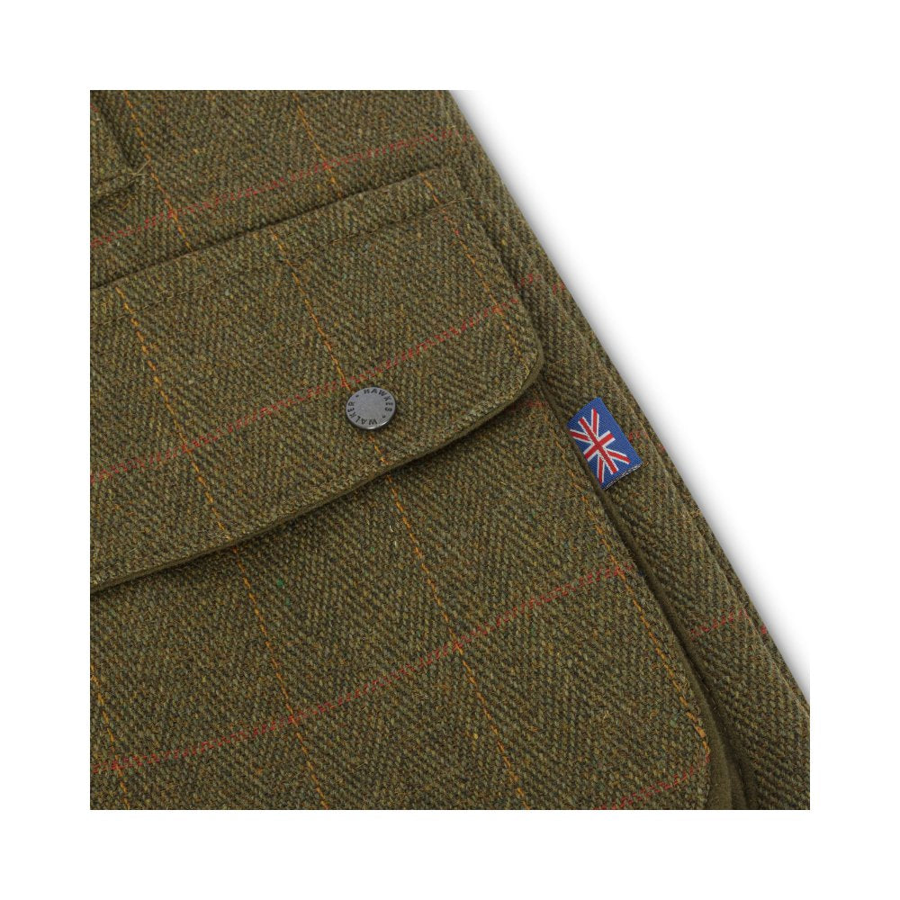 Walker & Hawkes Windsor - tweedjacka Dark Sage