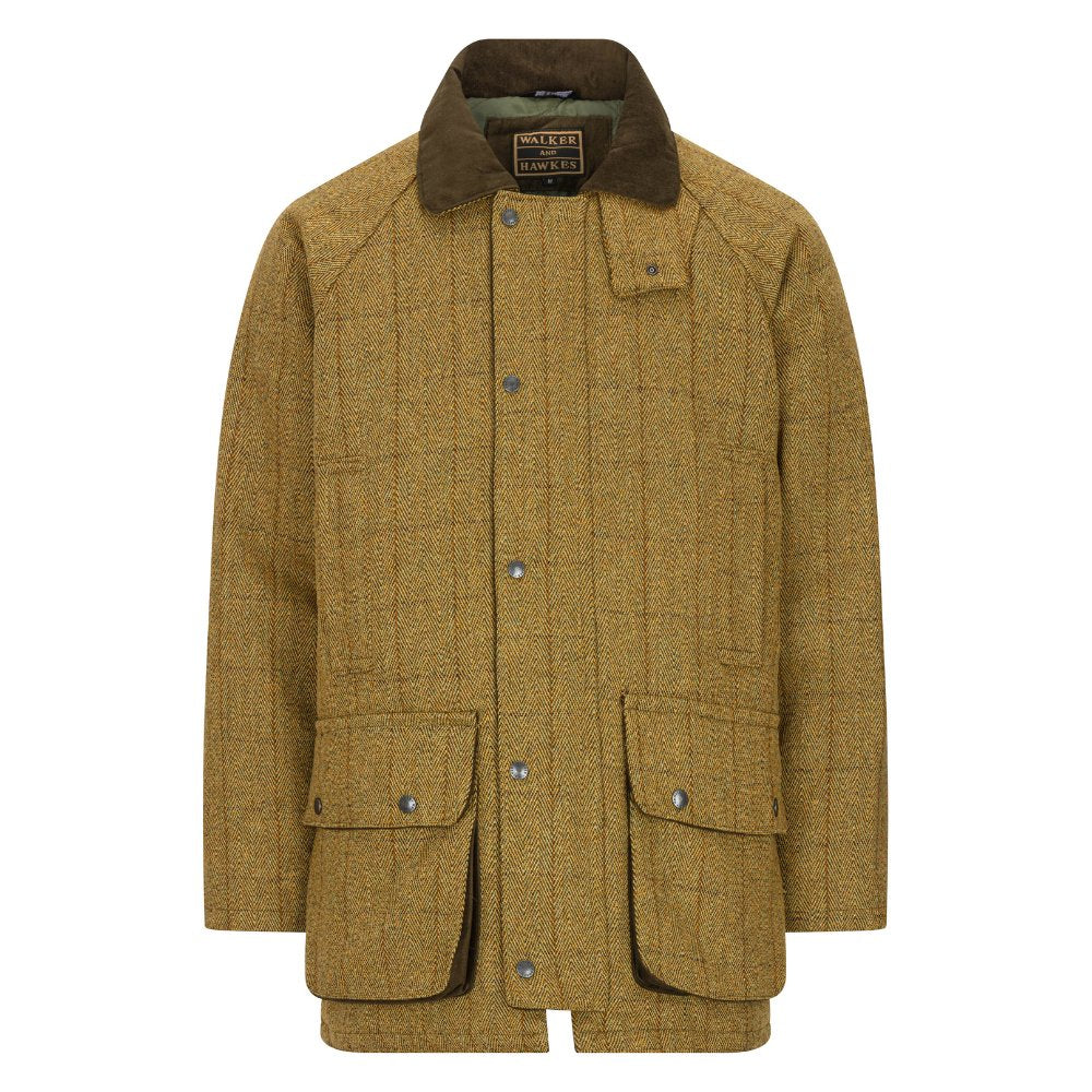 Walker & Hawkes Windsor - tweedjacka Light Sage