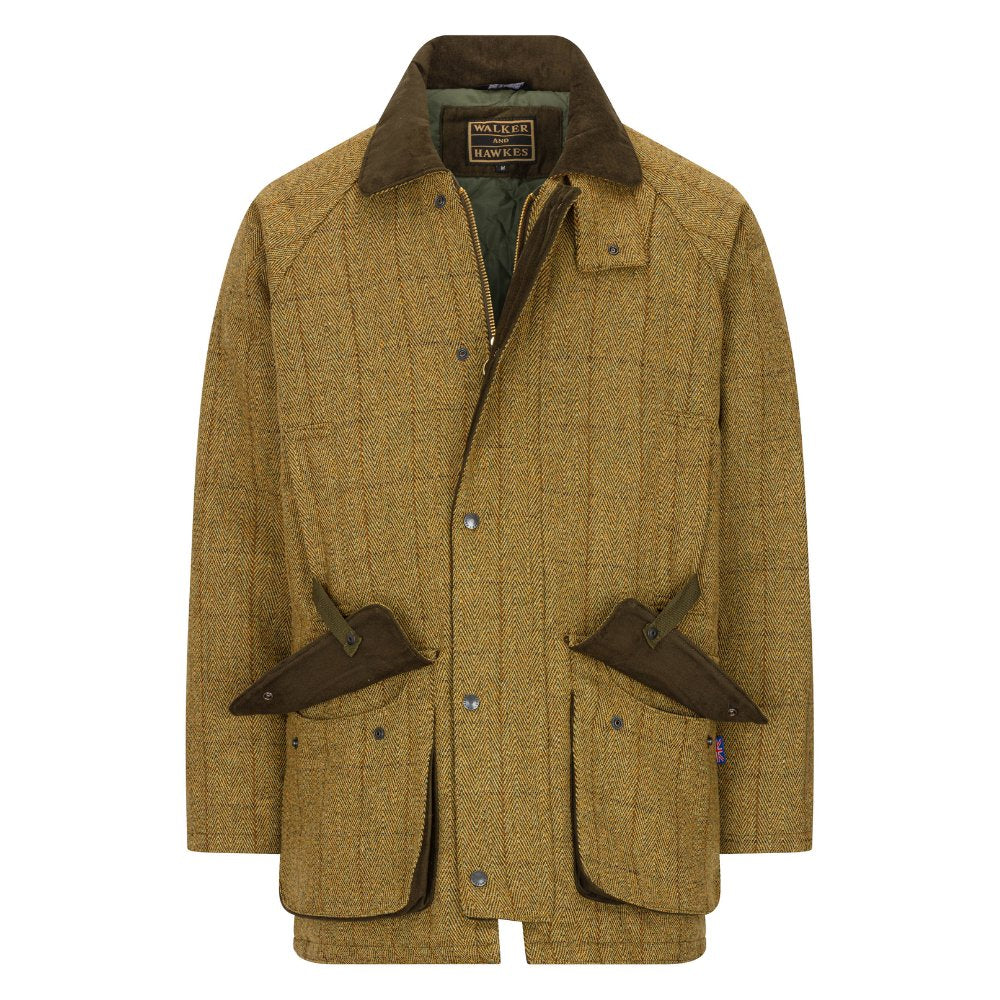 Walker & Hawkes Windsor - tweedjacka Light Sage