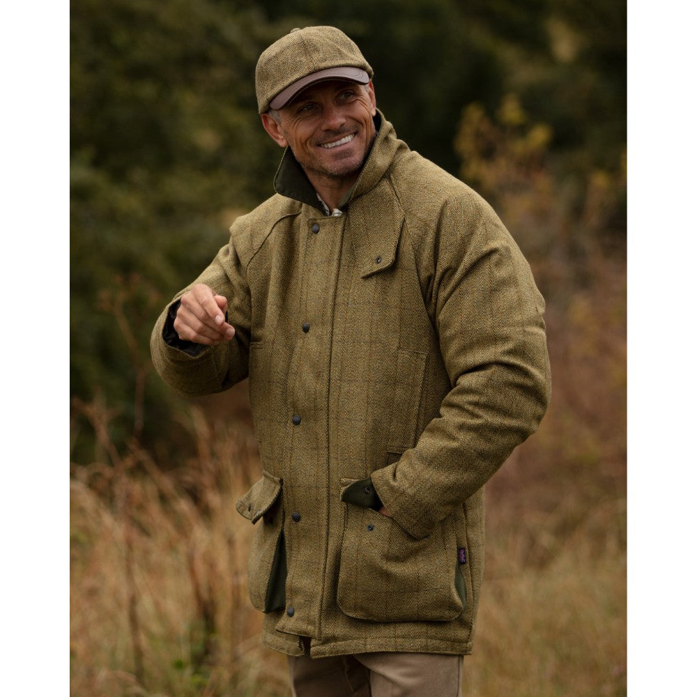Walker & Hawkes Windsor - tweedjacka Light Sage