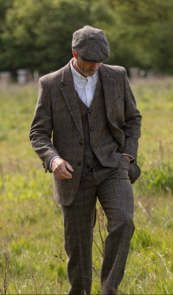 Walker & Hawkes Sandlow - byxa i Harris Tweed - Clinton Brown