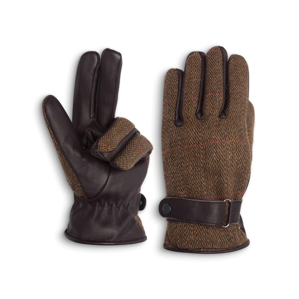 Walker & Hawkes  Brookmore - handske i tweed (unisex)