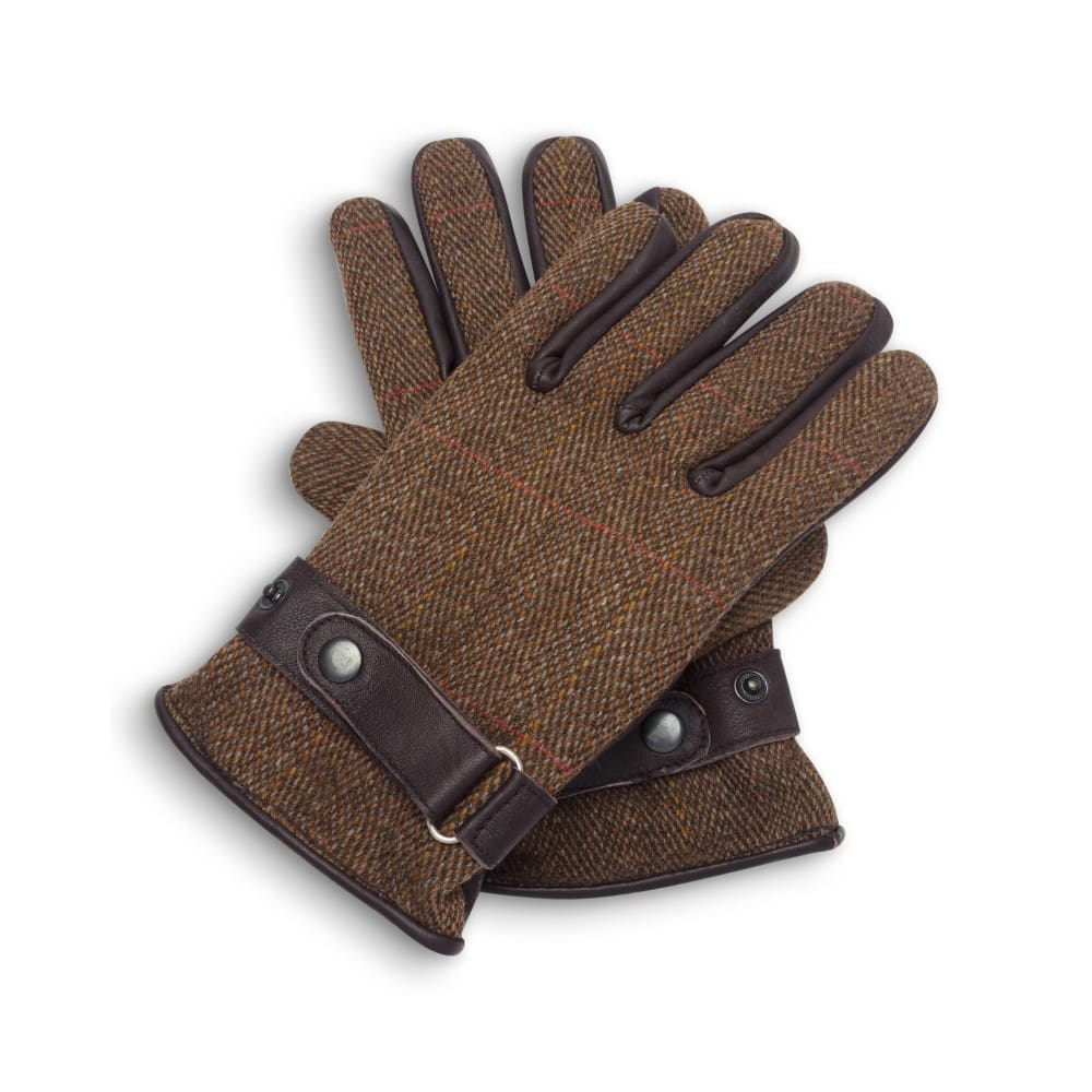 Walker & Hawkes  Brookmore - handske i tweed (unisex)