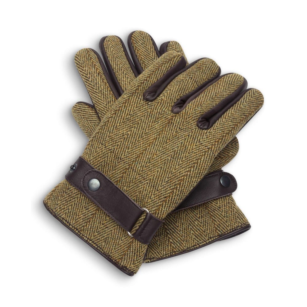 Walker & Hawkes  Brookmore - handske i tweed (unisex)