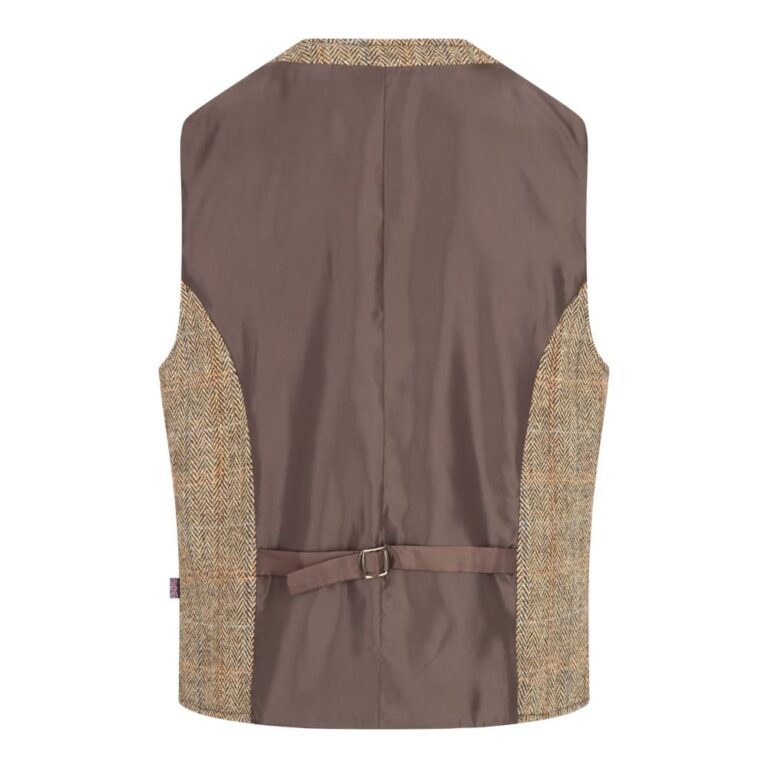 Walker & Hawkes  White Sand - Harris tweedväst