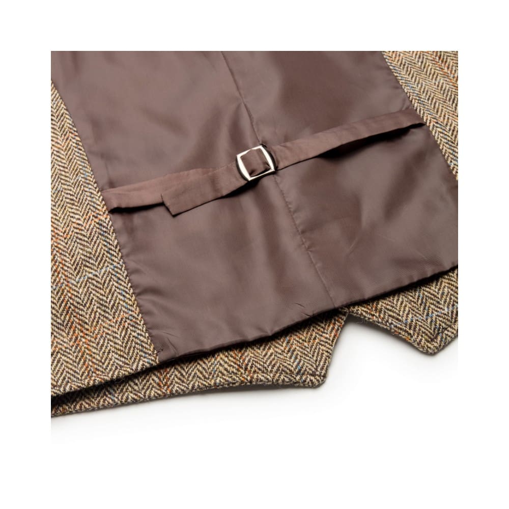 Walker & Hawkes  White Sand - Harris tweedväst