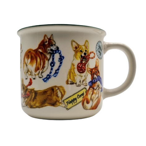 Mugg med hundmotiv - Welsh Corgi Pembroke