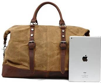 Bredford Chester - weekendbag i vaxad canvas