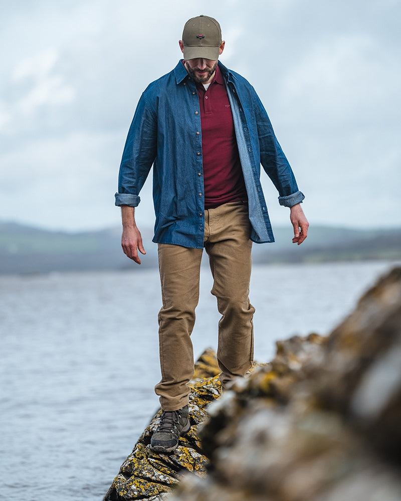Hoggs of Fife - Archerfield jeansskjorta