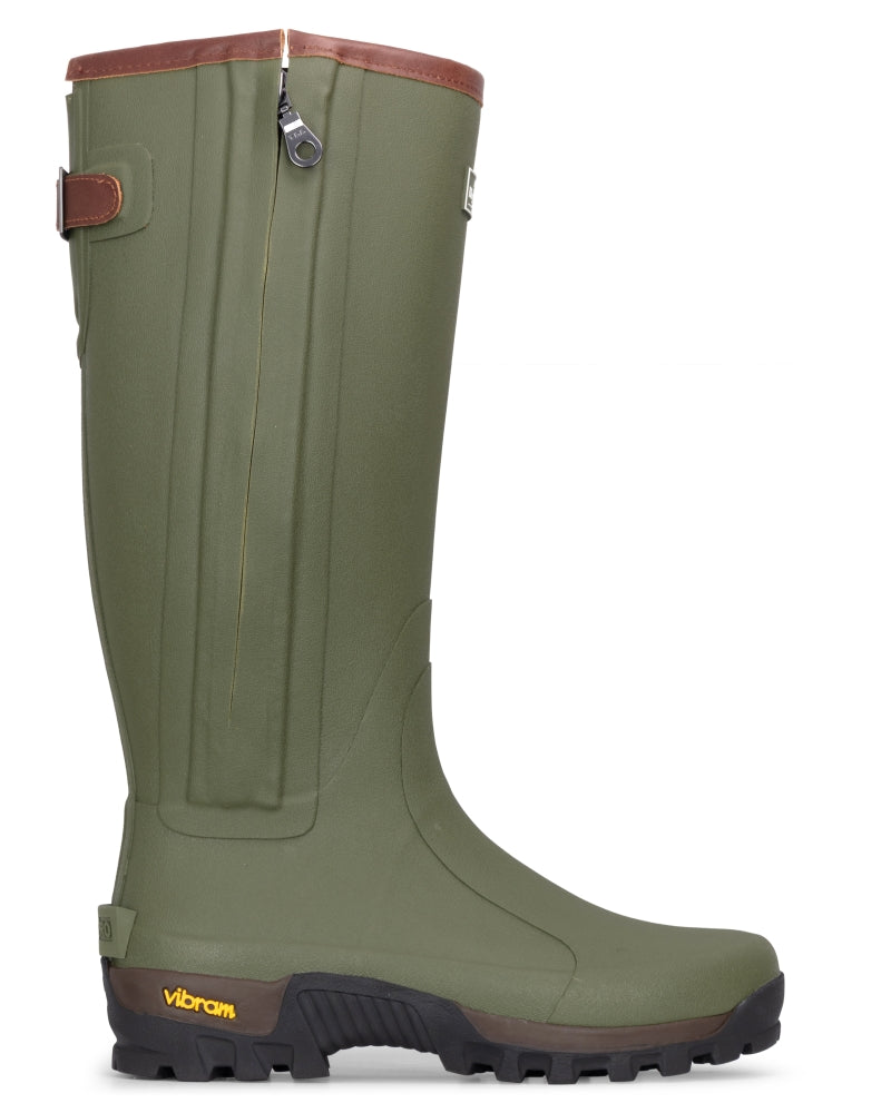 Hoggs of Fife - Field Pro Zip naturgummistövel