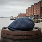 Walker & Hawkes Midnight Blue - tweedkeps baker boy