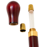 Bisley - Tippling promenadkäpp med inbyggd plunta