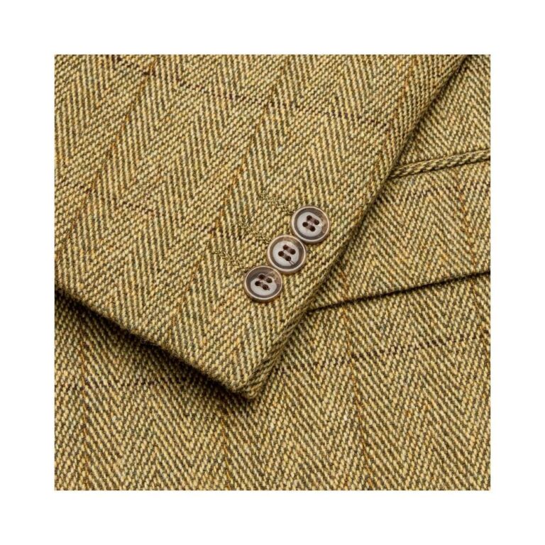 Walker & Hawkes Windsor - tweedkavaj Light Sage